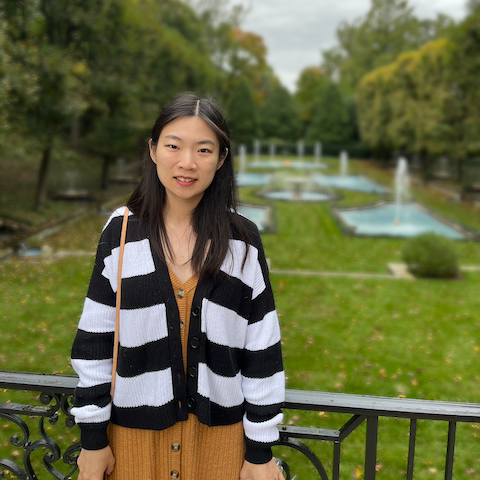 Wife at Longwood Gardens
